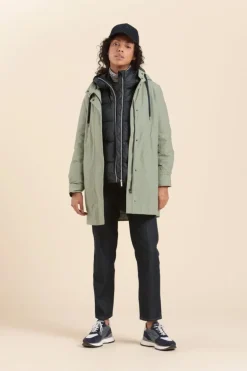 Femme Mat de Misaine parka longue déperlante FAENO