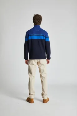 Homme Mat de Misaine Pull camionneur zippé TRECK