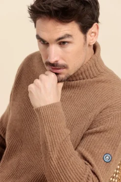 Homme Mat de Misaine pull col roulé TOUCOL