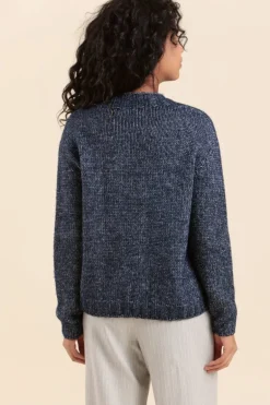 Femme Mat de Misaine pull grosse maille TARNO en coton/laine