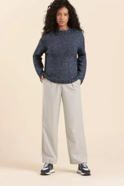 Femme Mat de Misaine pull grosse maille TARNO en coton/laine