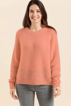 Femme Mat de Misaine pull TOPAZO avec dos boutonné