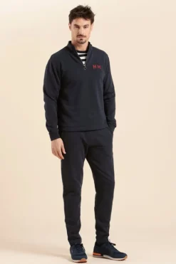 Homme Mat de Misaine sweat MAICK col zippé camionneur