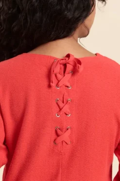 Femme Mat de Misaine sweat MODICA avec lacet dos