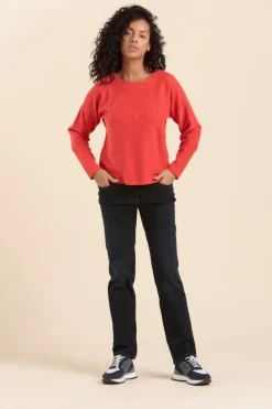 Femme Mat de Misaine sweat MODICA avec lacet dos