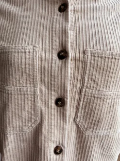 Femme Mat de Misaine veste courte en velours VINTA