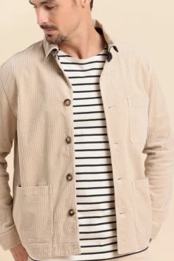 Homme Mat de Misaine veste en velours VIREC