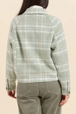 Femme Mat de Misaine veste VARRO à carreaux en laine